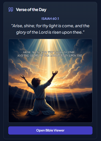 Verse of the day